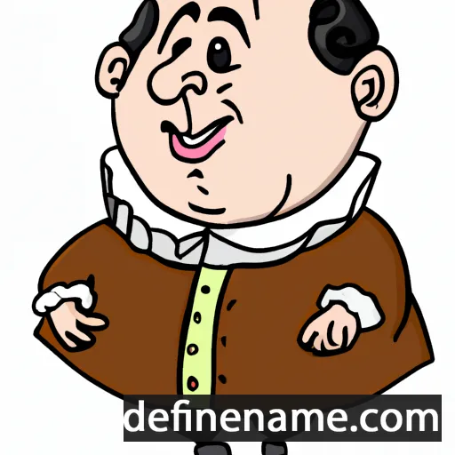 cartoon of the name Sansom