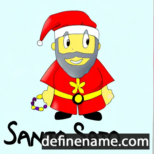 cartoon of the name Santoro