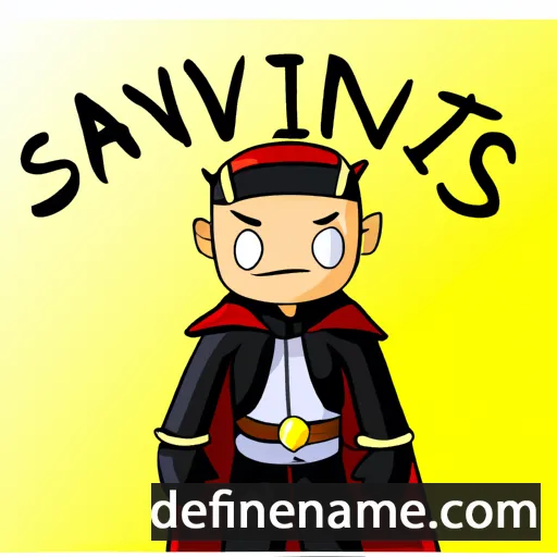 Sanvitus cartoon