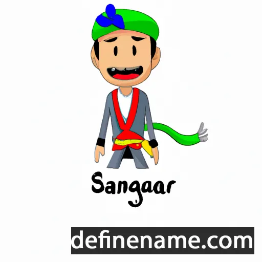 Sapangaaraq cartoon