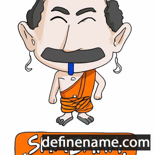 cartoon of the name Saphanba'al