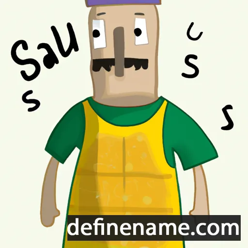 Šaul cartoon