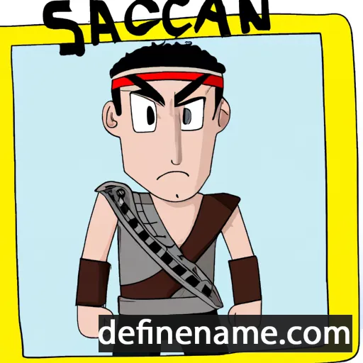 cartoon of the name Saracen