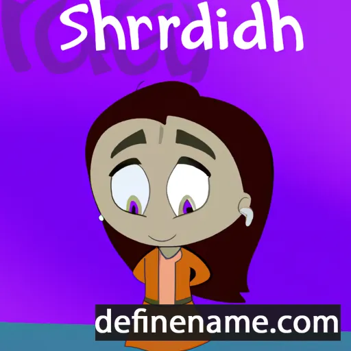 cartoon of the name Sarhilda