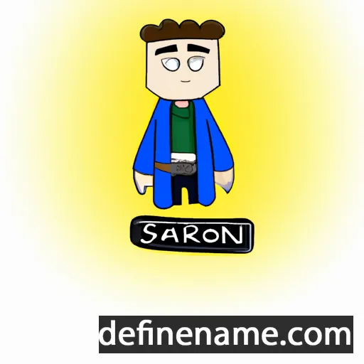 Saron cartoon