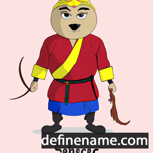 Saruul-erdene cartoon