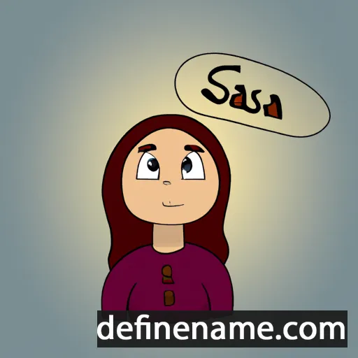 cartoon of the name Sașa