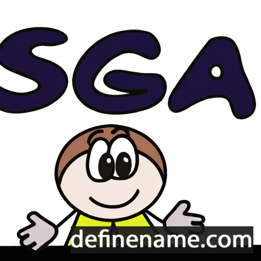 Sasca cartoon