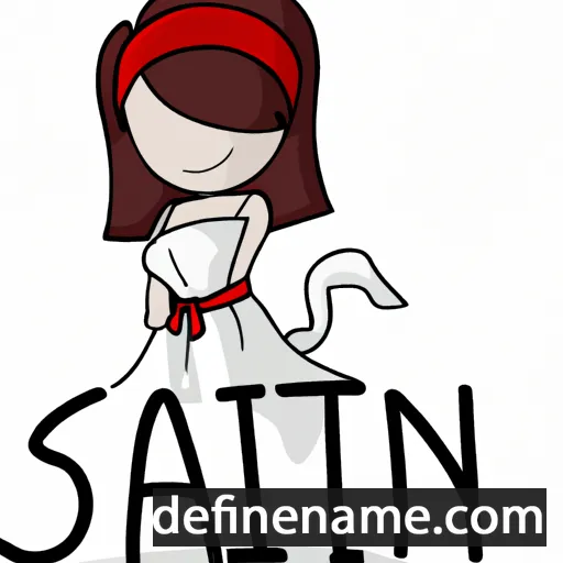 Satin cartoon