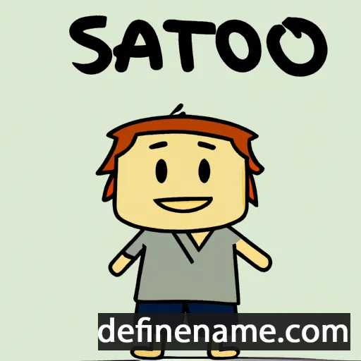 Sato cartoon