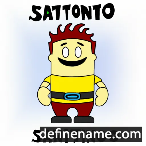 cartoon of the name Satornino