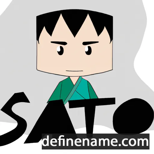 Satou cartoon