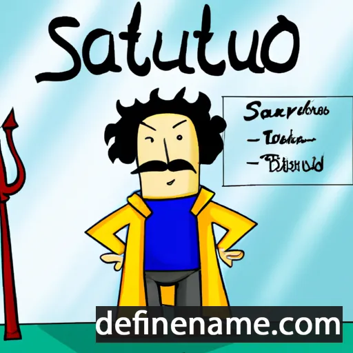 Saturio cartoon