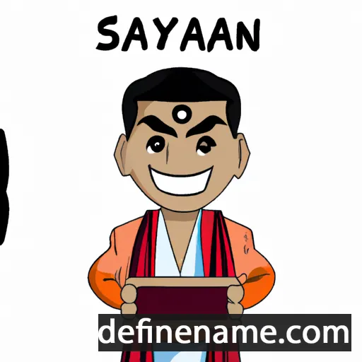 Satyanarayan cartoon