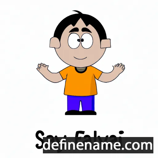 cartoon of the name Satyavsh