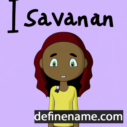 Savahnah cartoon