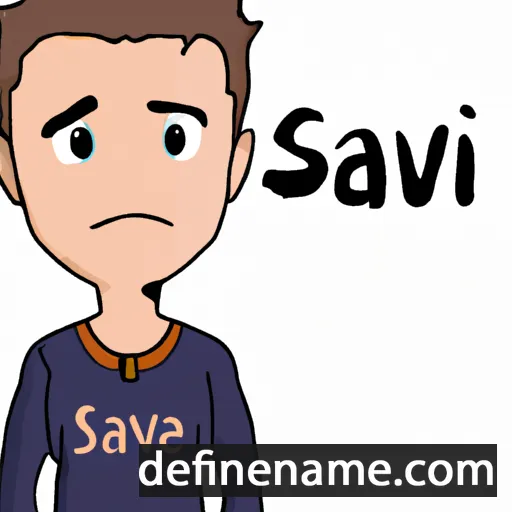 cartoon of the name Savaş