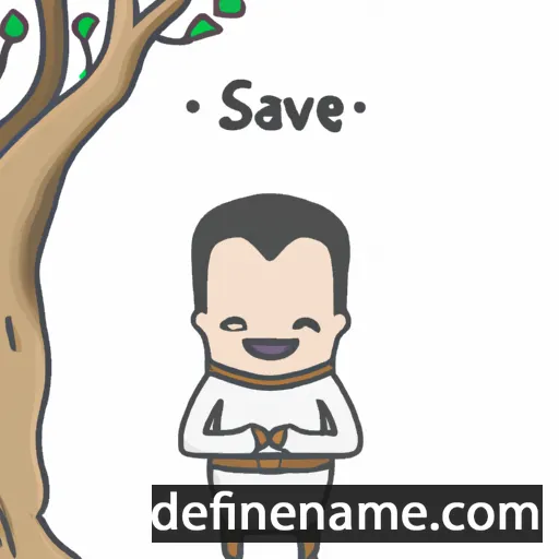 cartoon of the name Savitree