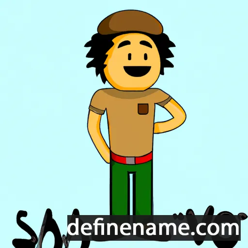 cartoon of the name Savo