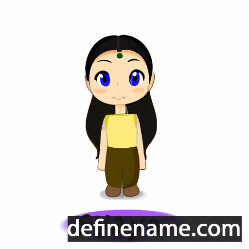 cartoon of the name Sayana