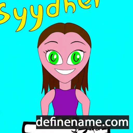 cartoon of the name Saydeigh