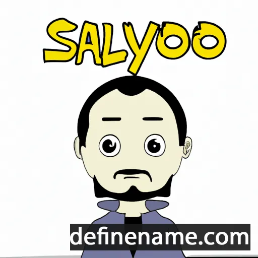 Sayfullo cartoon