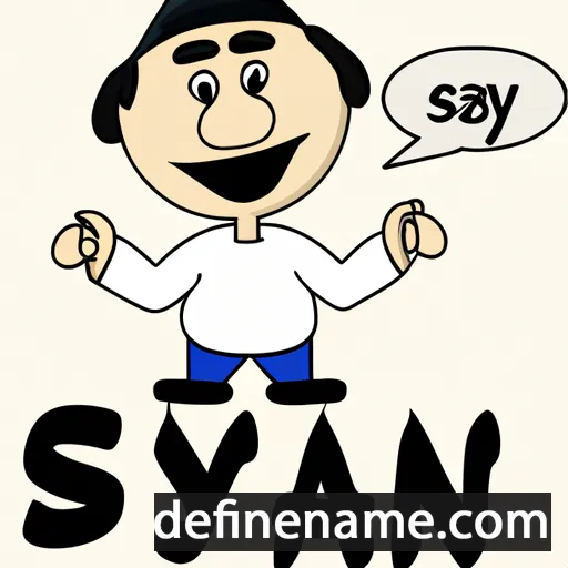 Saygin cartoon