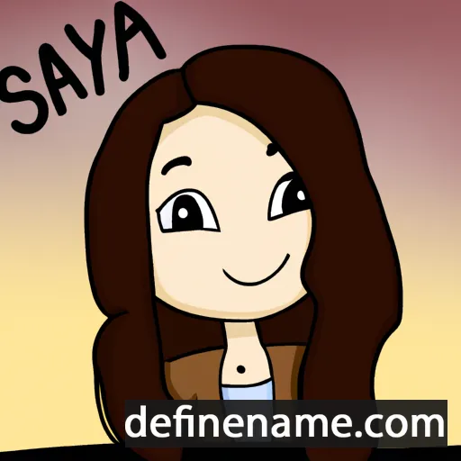 Sayla cartoon