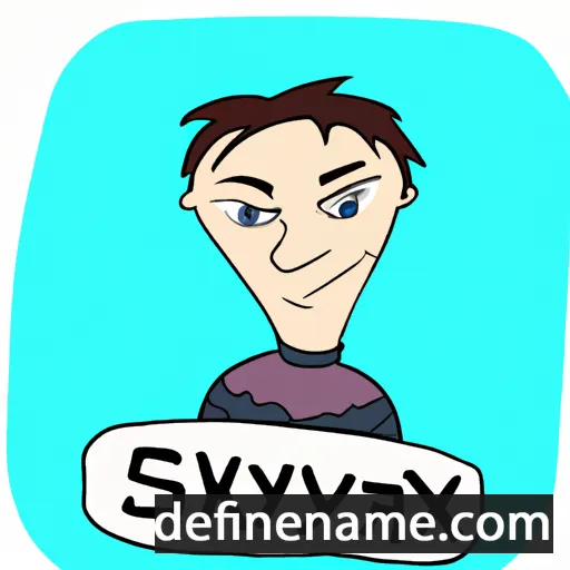 cartoon of the name Saylyk