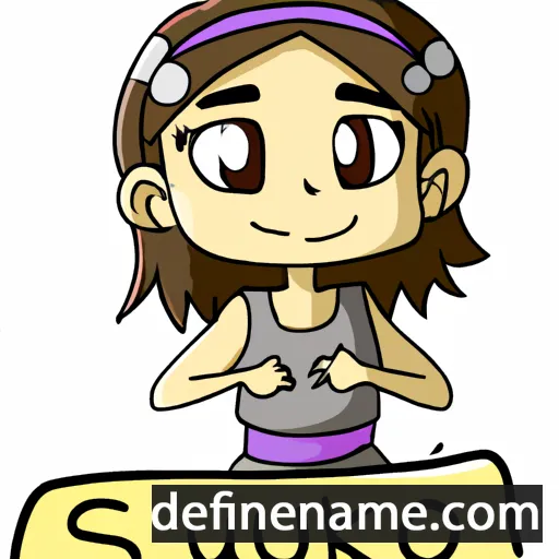 cartoon of the name Sayuko