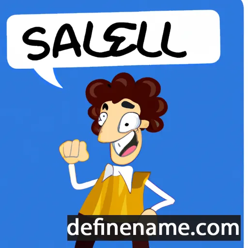 cartoon of the name Şelale