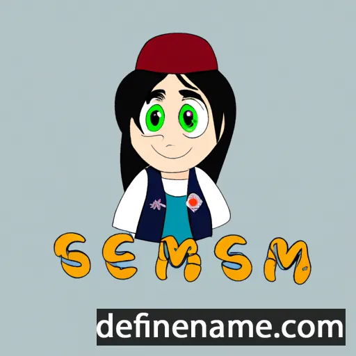 Şemsa cartoon