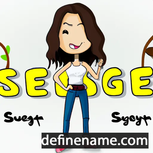 cartoon of the name Şengül