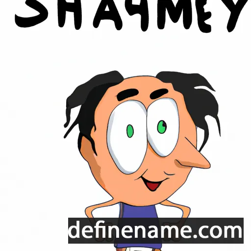 cartoon of the name Schamyl