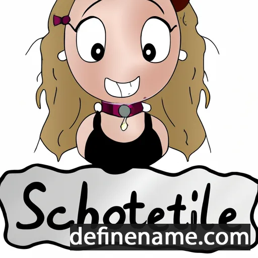 cartoon of the name Scharlotte