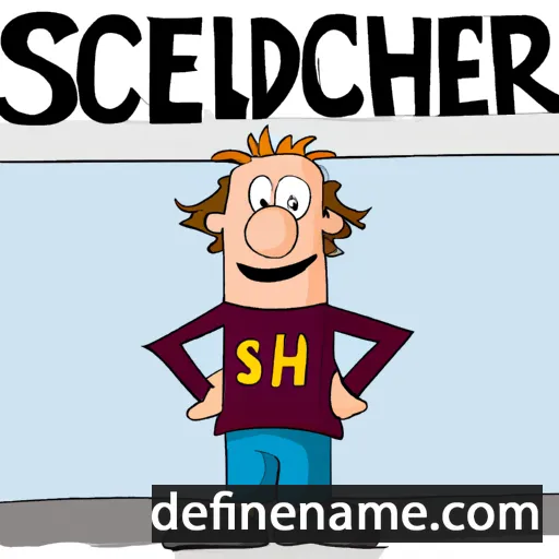 cartoon of the name Schroeder