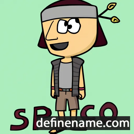 cartoon of the name Scipio