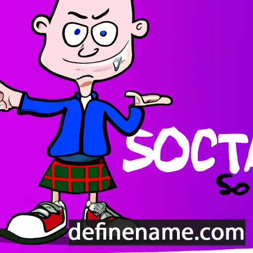 Scotta cartoon