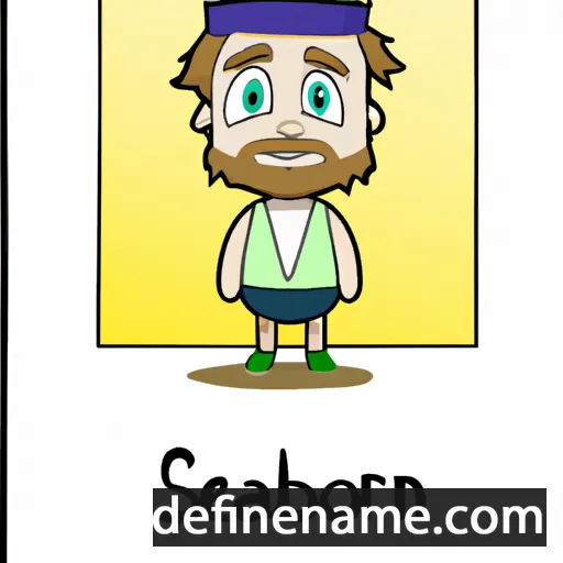 cartoon of the name Seaborn