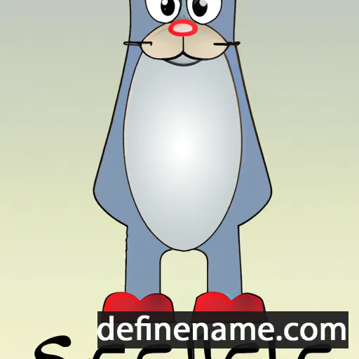 cartoon of the name Sealtiel