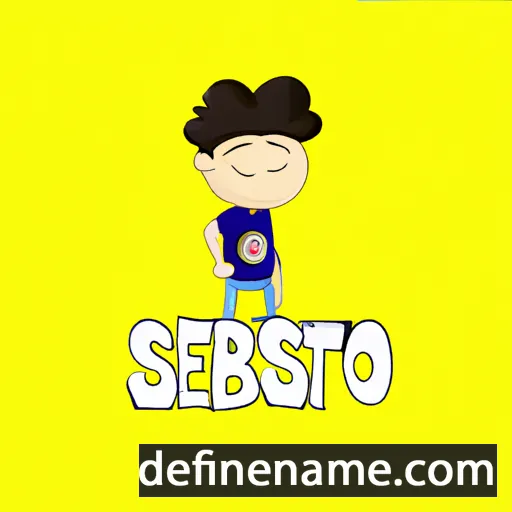 cartoon of the name Sebestao