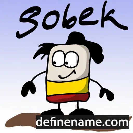 cartoon of the name Sebők