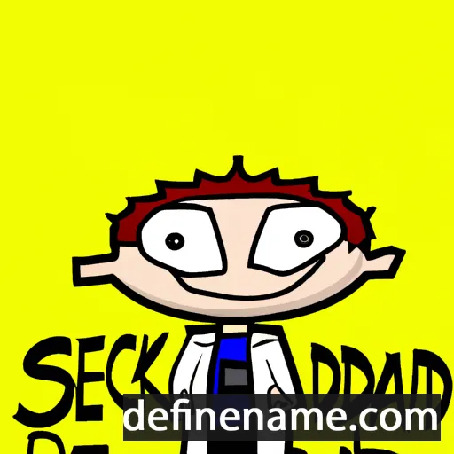 cartoon of the name Sedrick