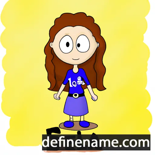 cartoon of the name Seila