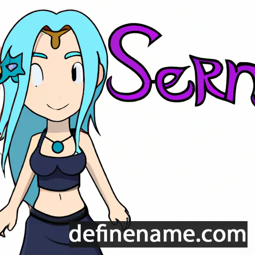 cartoon of the name Seiren