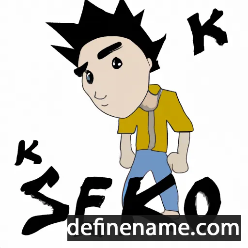 cartoon of the name Seko