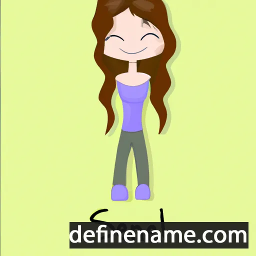 Selanie cartoon