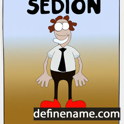 cartoon of the name Seldon