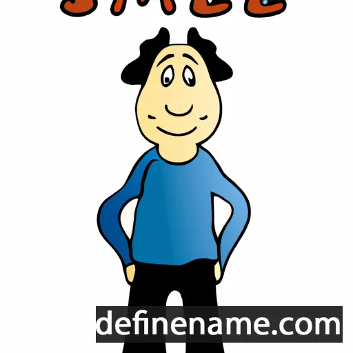 cartoon of the name Selime