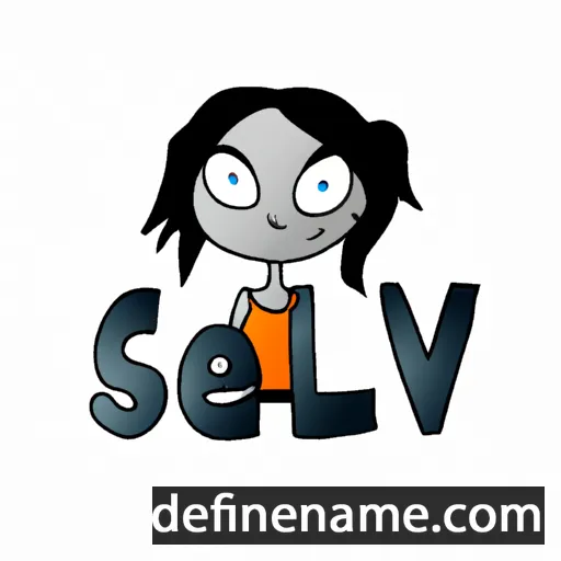 cartoon of the name Selvy